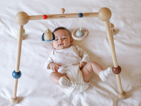 PlanToys Eco-friendly Play Gym for Babies – Sensory & Motor Skill Development | Kiddo Joy