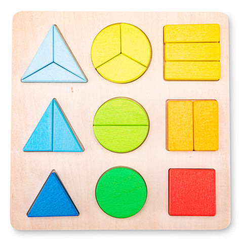 Geometric Shape Puzzle Board