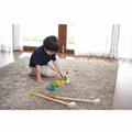 Kiddo Joy Mini Golf Full Set by PlanToys, an eco-friendly toy designed to enhance hand-eye coordination, motor skills, and active play with a complete mini golf set for kids.