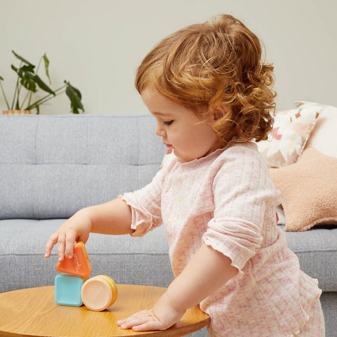 Kiddo Joy Shape Shakers by Tiger Tribe – Vibrant Eco-friendly Toy for Sensory Development and Motor Skills | Kiddo Joy