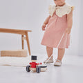 PlanToys Pull Along Drummer – Eco-friendly Toy for Rhythm and Motor Skills Development | Kiddo Joy